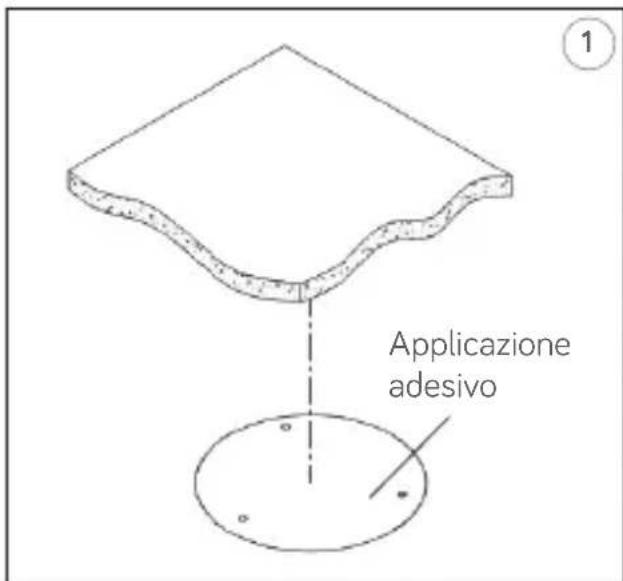 GROTHE VK 1099/201 - Fissaggio a soffitto - 1