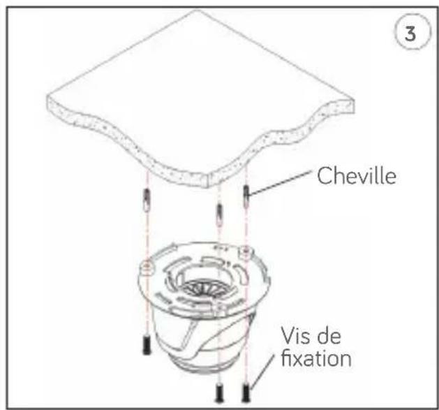 GROTHE VK 1099/201 - Fixation au plafond - 3
