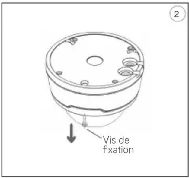 GROTHE VK 1099/201 - Fixation au plafond - 2