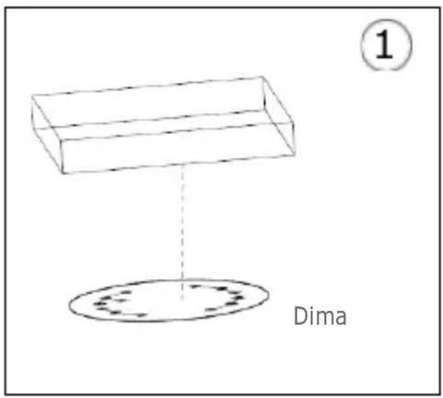 GROTHE VK 1099/372 - Fissaggio a soffitto - 1