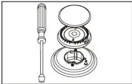 JENN-AIR JGCK424PS - Replace injector on (one ring flame burners) - 2