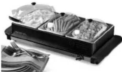 HomeCraft BS15BS - BUFFET SERVER - 1