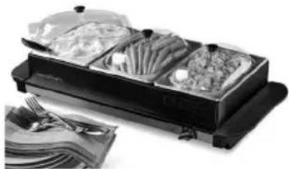 HomeCraft BS15BS - SERVEUR POUR BUFFET - 1