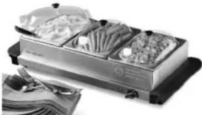 HomeCraft BS15SS - BUFFET SERVER - 1