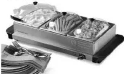 HomeCraft BSC15 - BUFFET SERVER - 1