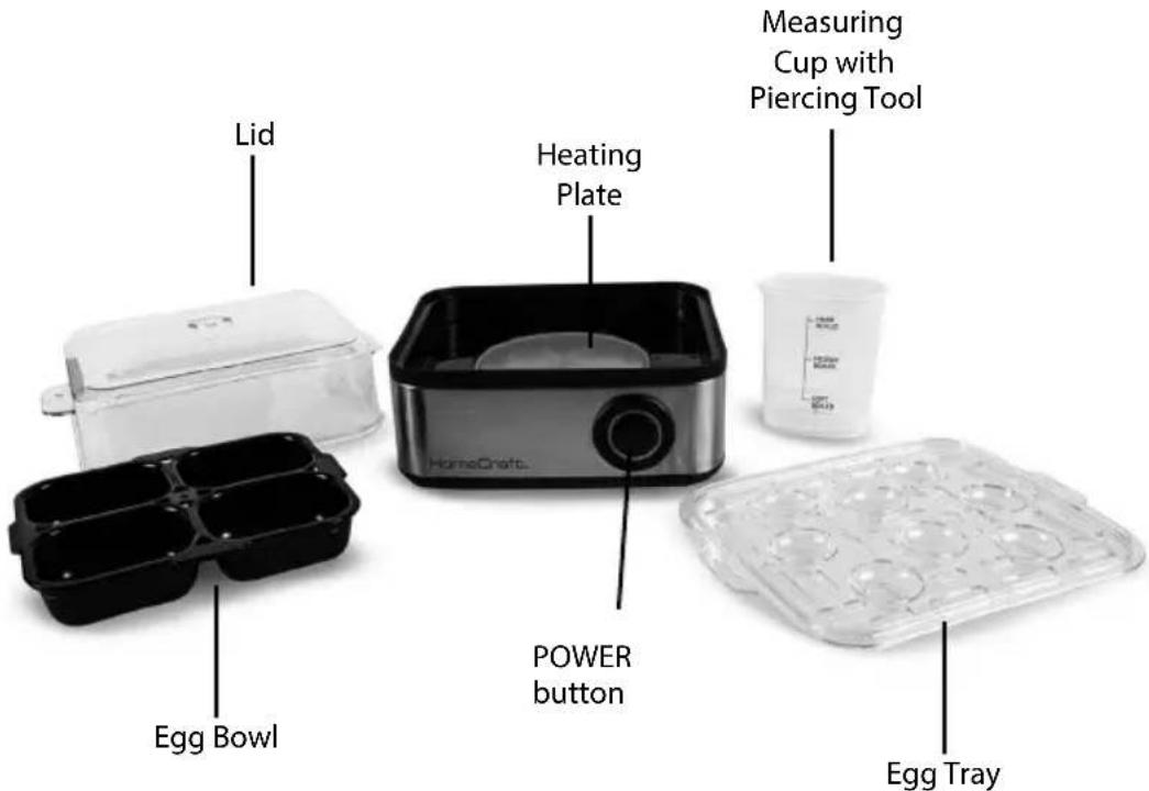 HomeCraft HCECS8SS - PARTS & ASSEMBLY - 1