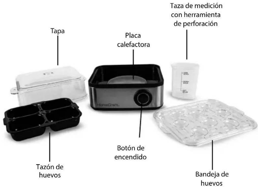 HomeCraft HCECS8SS - PIEZAS Y ENSAMBLAJE - 1