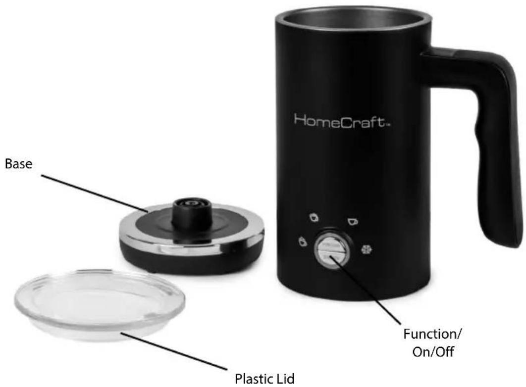HomeCraft HCMF4BK - PARTS & ASSEMBLY - 1