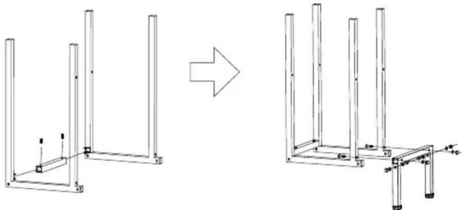 Kraft OMHDFWCRT6 - Assembly of Base Support - 2