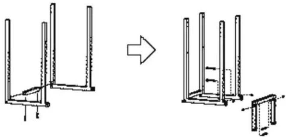 Kraft OMHDFWCRT6 - Armado del Soporte de la Base - 2