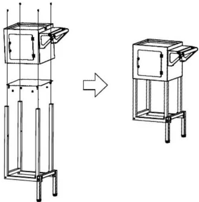 Kraft OMHDFWCRT6 - Assembly of Base Support - 3