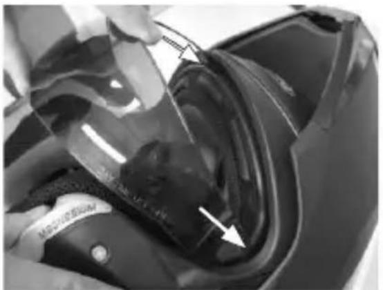 CABERG Modus - ANLEITUNG ZUR HERAUSNAHME DES WINDABWEISER - 6