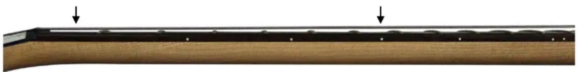 Cort G110 - Проверка прогиба грифа - 1