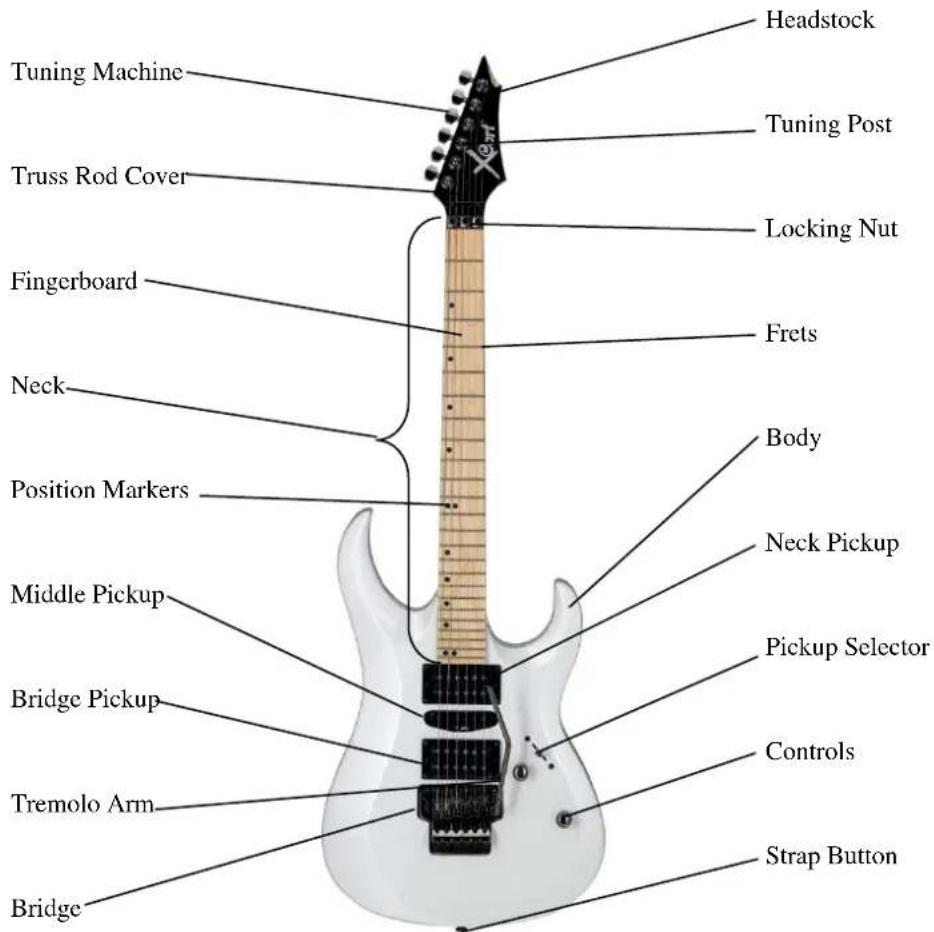 Cort G110 - Parts of Your Electric Guitar - 1
