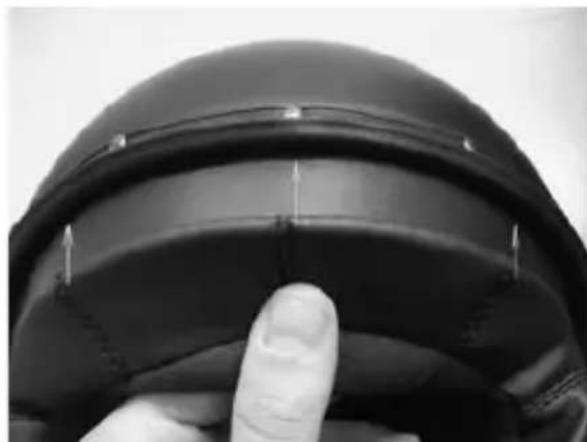 CABERG Freeride - NETTOYAGE DE LA COIFFE INTERIEURE LAVABLE - 8