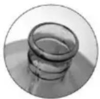 Igloo IWCTL352CHBKS - If there is no reusable cap: - 1