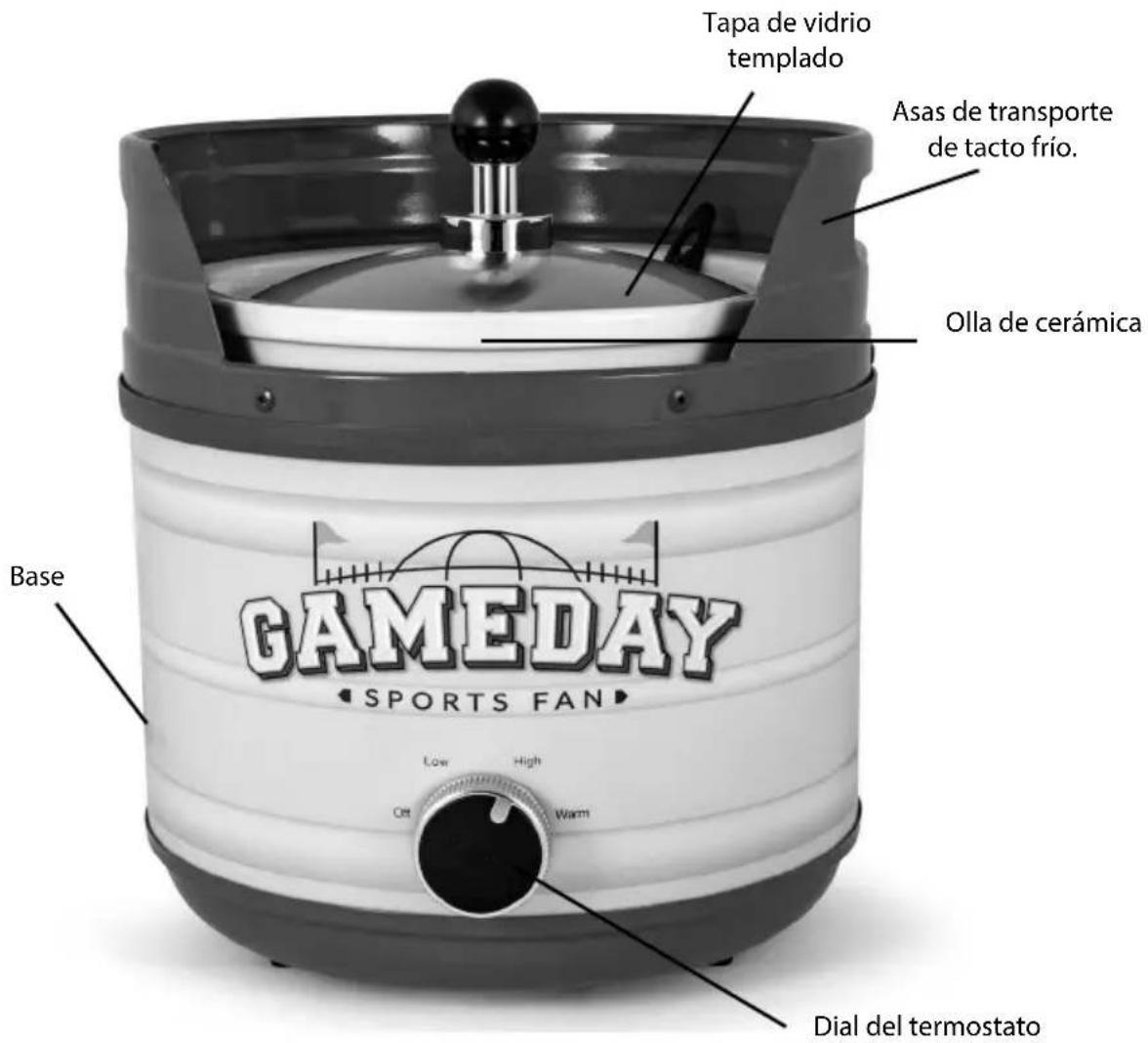 GameDay GDKK4RDSL - PIÈCES ET ASSEMBLAGE - 1
