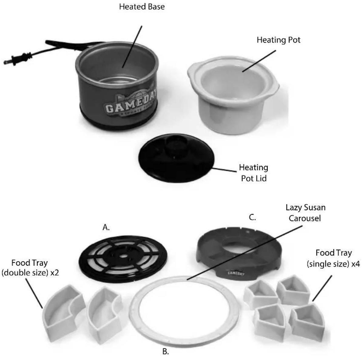 GameDay GDLSAS8RDSL - PARTS & ASSEMBLY - 1