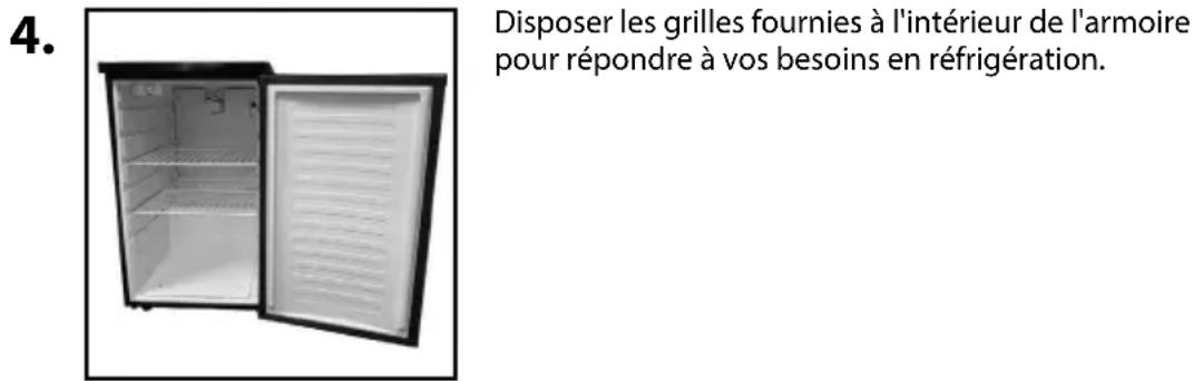 HomeCraft BK49BS - CONVERTIR EN REFRIGERATEUR - 2