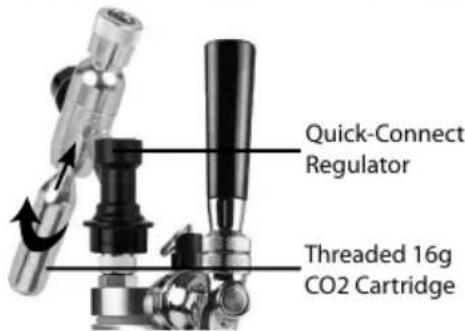 HomeCraft CBG64 - DISPENSING FROM THE GROWLER - 1