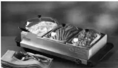 HomeCraft BCD332 - SERVEUR POUR BUFFET - 1