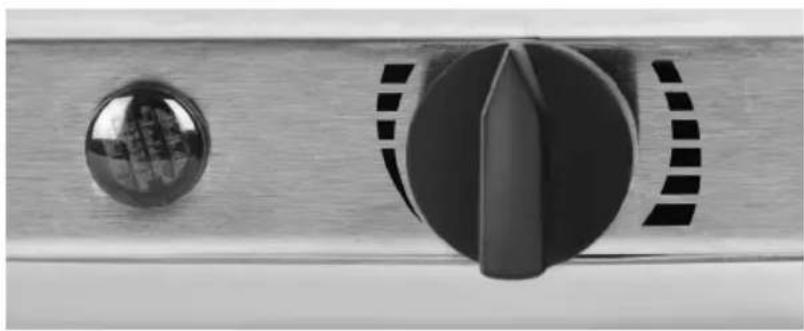 HomeCraft BCD332 - BOUTON de RÉGLAGE de la TEMPÉRATURE et le VOYANT LUMINEUX - 1