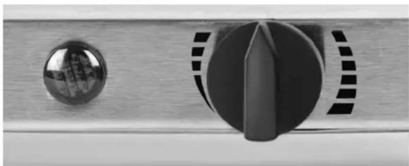HomeCraft BCD332 - PERILLA DE CONTROL DE TEMPERATURA y LUZ INDICADORA - 1