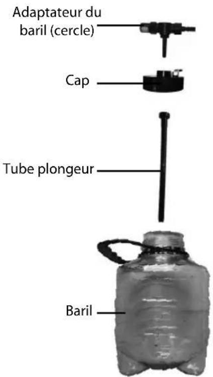 HomeCraft CBD5SS - Baril growler de 5 litres (sans pression) - 1