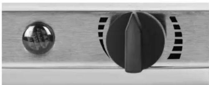 HomeCraft BCD992 - BOUTON de RÉGLAGE de la TEMPERATURE et le VOYANT LUMINEUX - 1