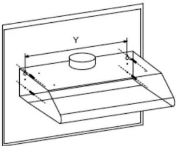 HomeCraft HCHREF30SS - INSTALACIÓN PARA MONTAJE EN PARED - 1