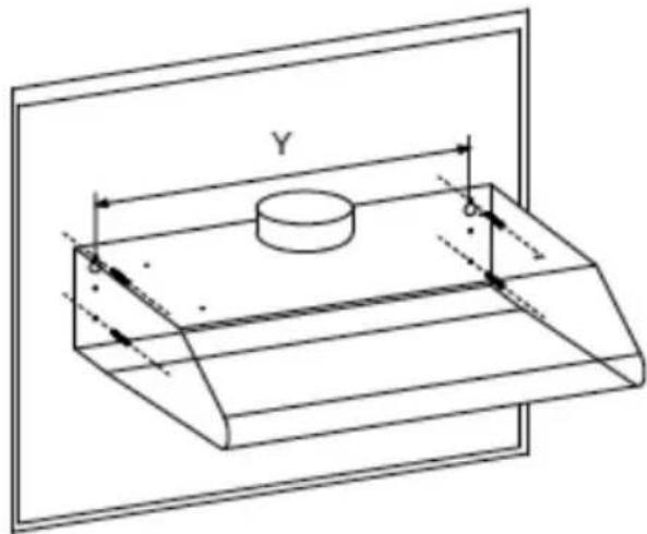 HomeCraft HCHREF30SS - WALL MOUNTING INSTALLATION - 1
