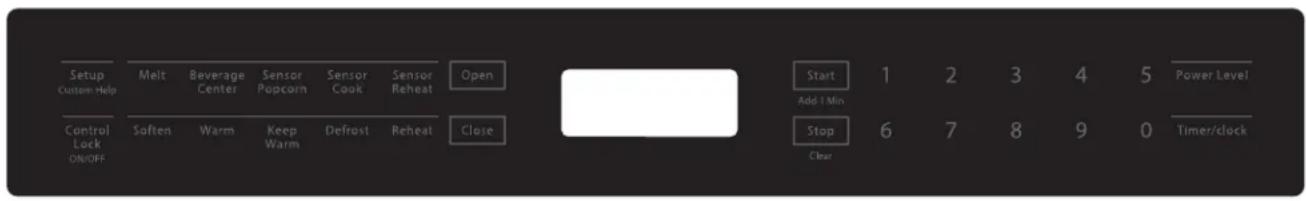 JENN-AIR JMDFS24JL - MICROWAVE DRAWER CONTROLS - 1