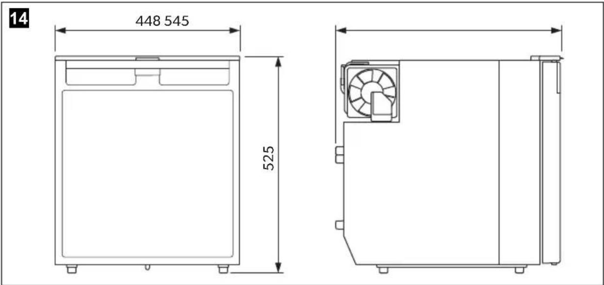 DOMETIC CoolMatic CRX 65D - Compressor refrigerator - 15