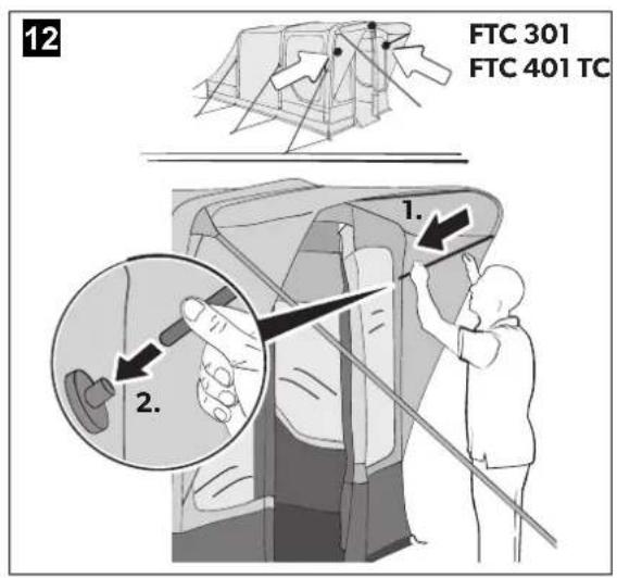 DOMETIC Boracay FTC 301 AIR - TENTS INFALTABLE TENTS - 18