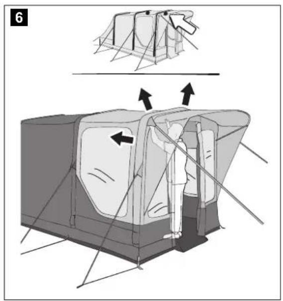 DOMETIC Boracay FTC 301 AIR - TENTS INFALTABLE TENTS - 12