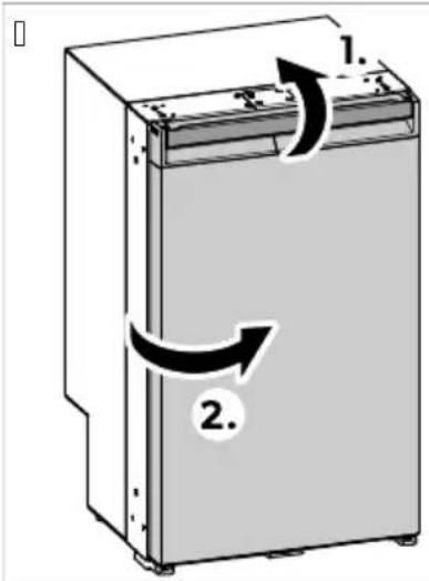 DOMETIC NRX 90V - Opening the refrigerator door - 2
