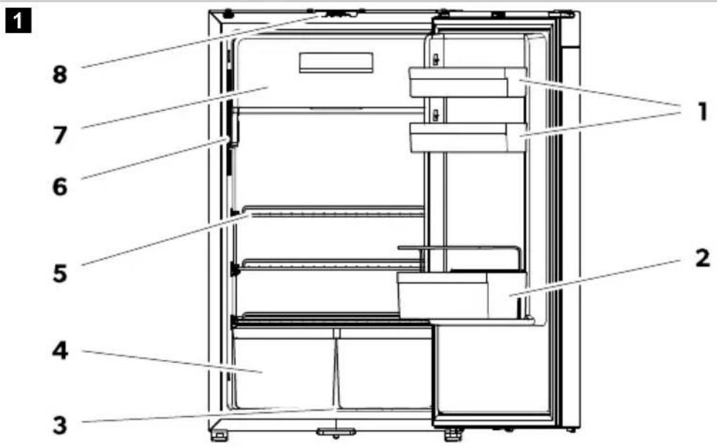 DOMETIC NRX 90V - Designação do aparelho - 1