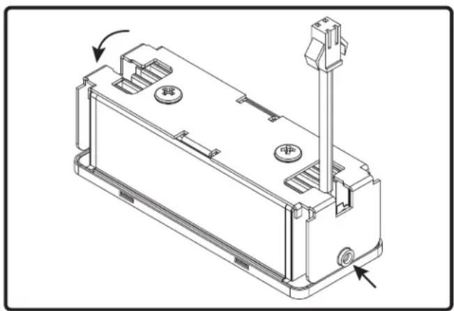 Zephyr ZRP-E36BS - LED Removal, FIG. F - 1