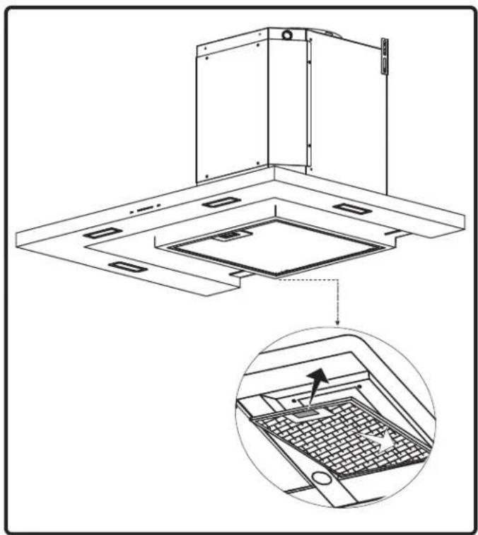 Zephyr ZMO-E30BS - Replacing Aluminum Mesh Filters - 1