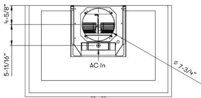 4-5/8" 5-11/16" AC In Ø 7-3/4"