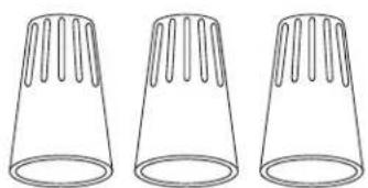 Zephyr ZVO-E30BG - x 1", wood screws (2) - 3