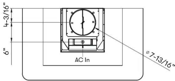 4-3/16" 6" AC In Ø 7-13/16"