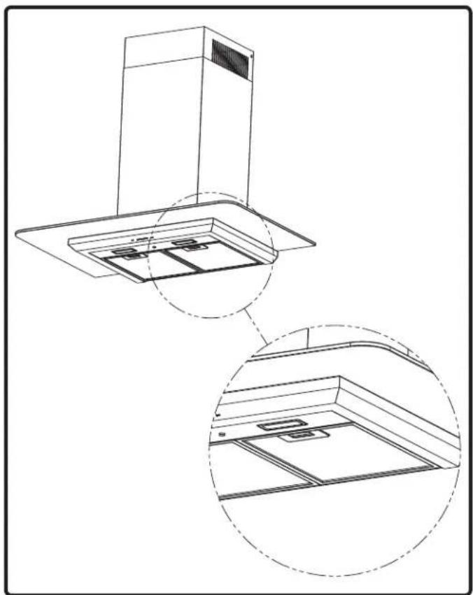 Zephyr ZVO-E30BG - Replacing Aluminum Mesh Filters - 1