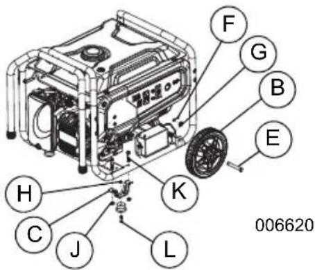 Generac G0080110 - ADVERTENCIA - 1