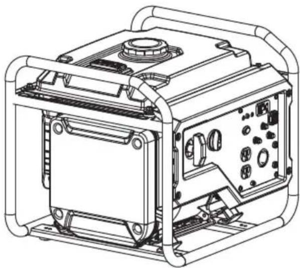 Generac G0071280 - GP3500iO Portable Generator - 1