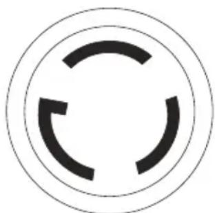 Generac G0071280 - Toma de corriente de 120 VCA, 30 Amp - 1