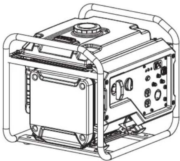 Generac G0071280 - Generador portátil GP3500iO - 1
