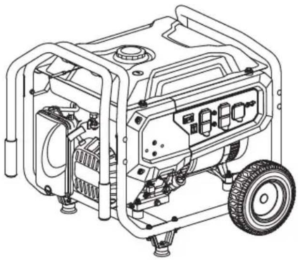Generac G0077210 - Générateur portatif GP - 1