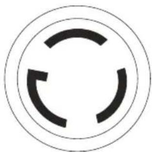 Generac G0077230 - Prise 120 VCA, 30 A - 1
