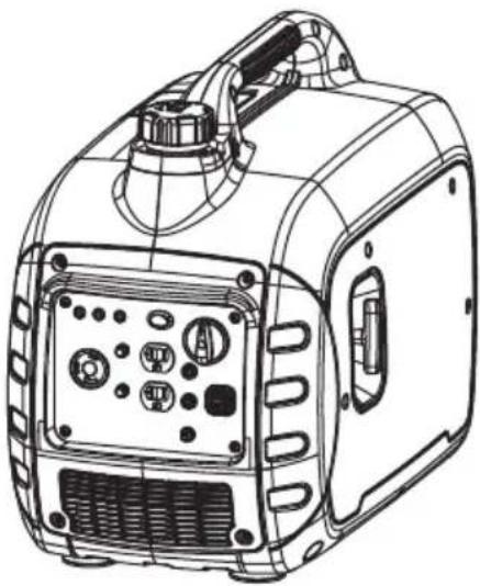 Generac G0071540 - GP3300i Portable Generator - 1